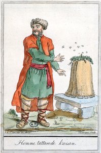 Tatar Man of Kazan with a Beehive, from 